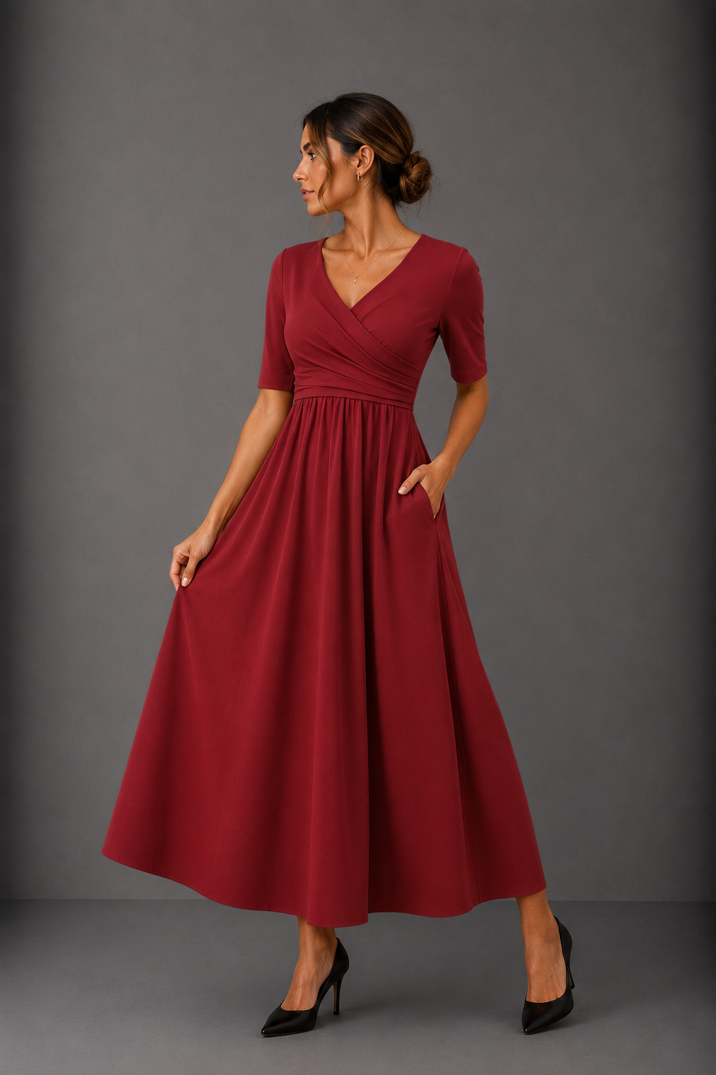 IDA | Elegantní midi šaty